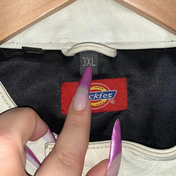 Vintage Dickies Leather Riding Jacket - Picture 6 of 6